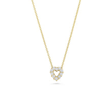 Roberto Coin Reversible Heart Necklace
