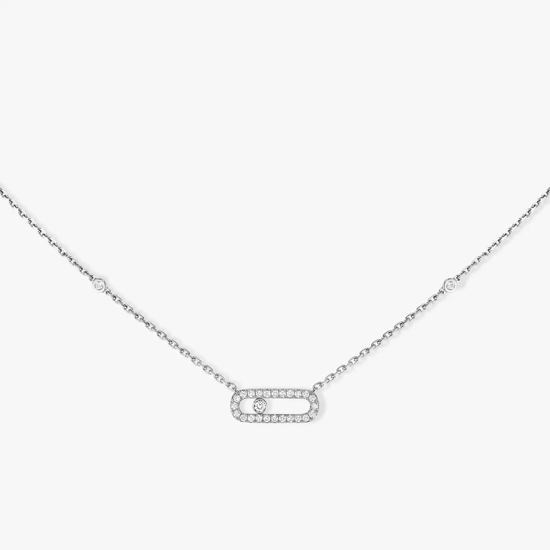 Messika Uno Pavé Necklace