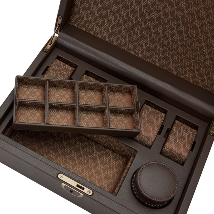 WOLF Earth 5pc Watch Box with Storage