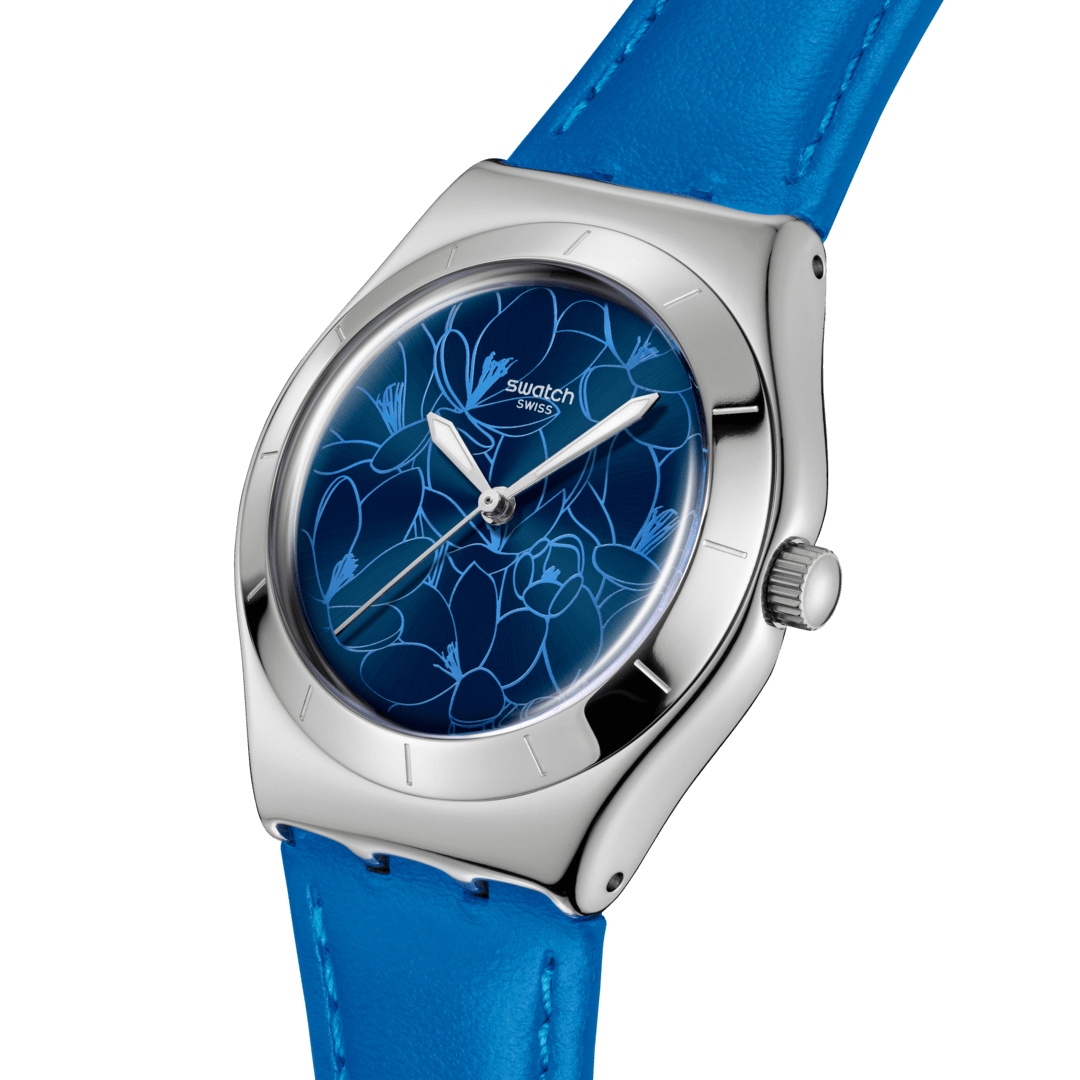 Swatch Watch Blue Petal Promise 33mm