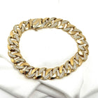 10K Yellow Diamond Bracelet