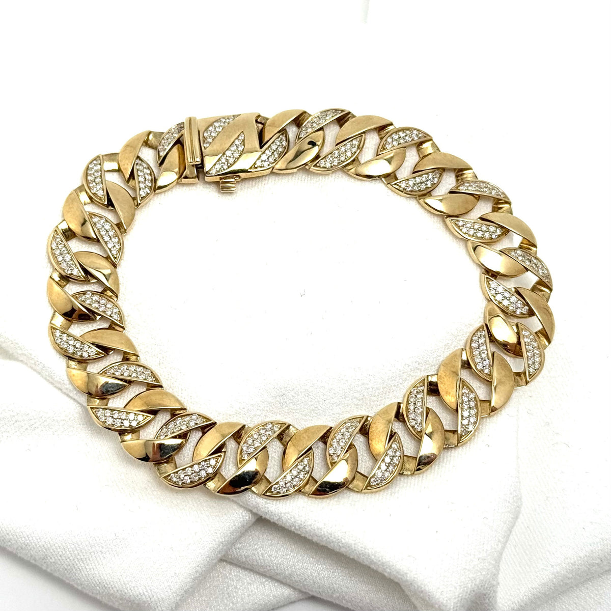 10K Yellow Diamond Bracelet