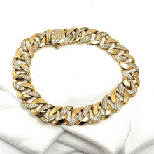 10K Yellow Diamond Bracelet