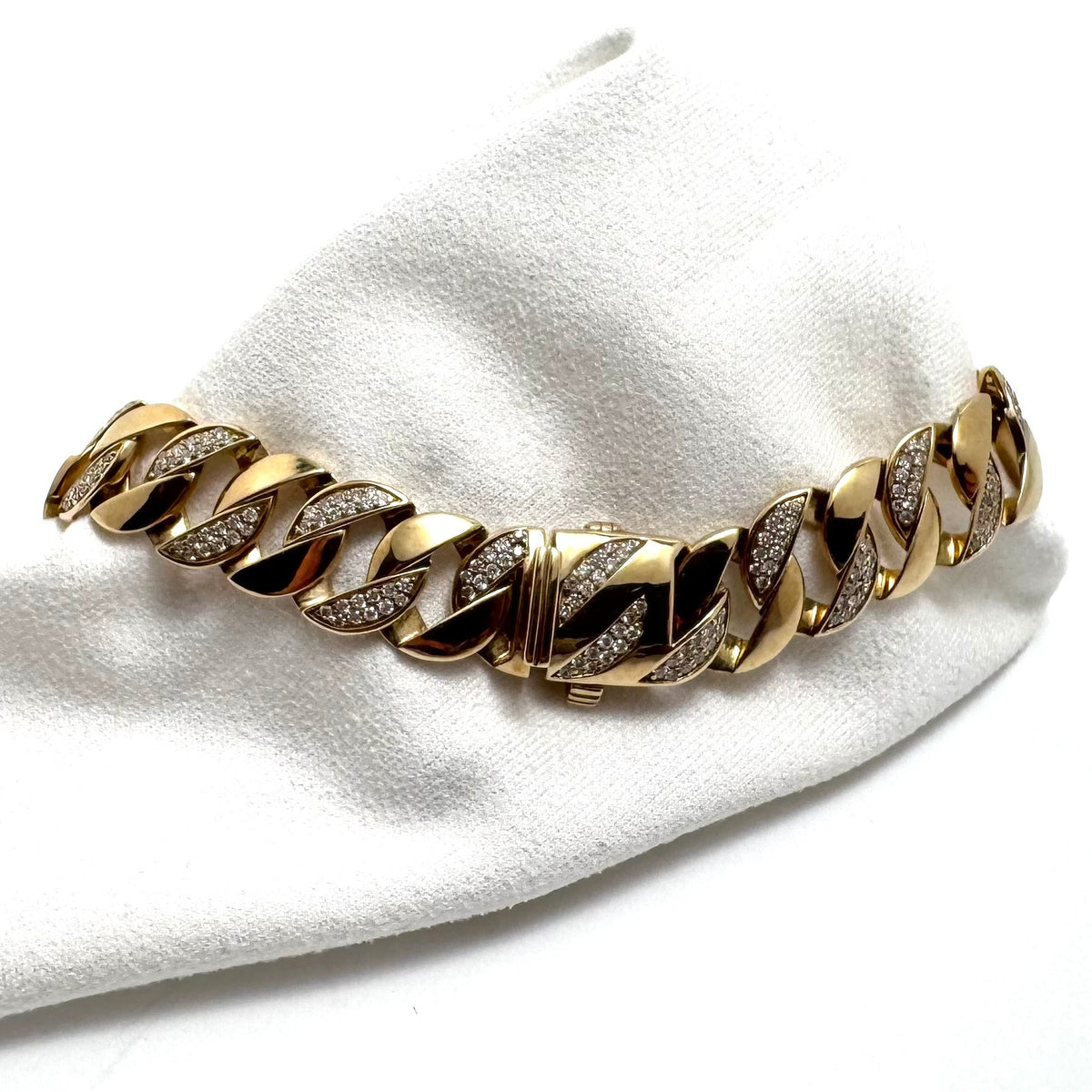 10K Yellow Diamond Bracelet