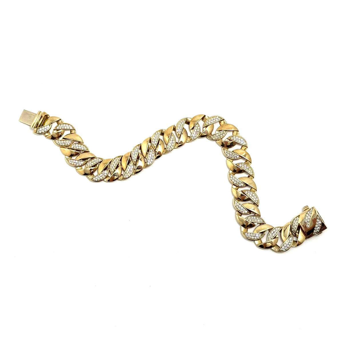 10K Yellow Diamond Bracelet