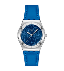 Swatch Watch Blue Petal Promise 33mm