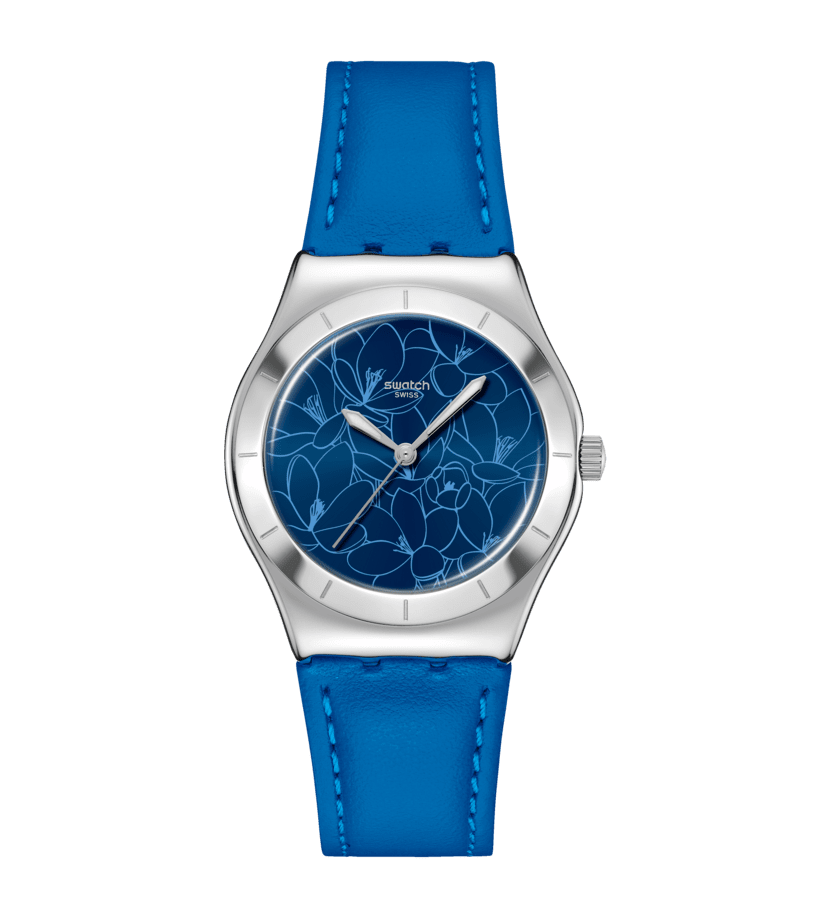 Swatch Watch Blue Petal Promise 33mm