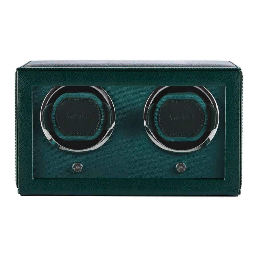 WOLF Double Cub Winder with Cover Green