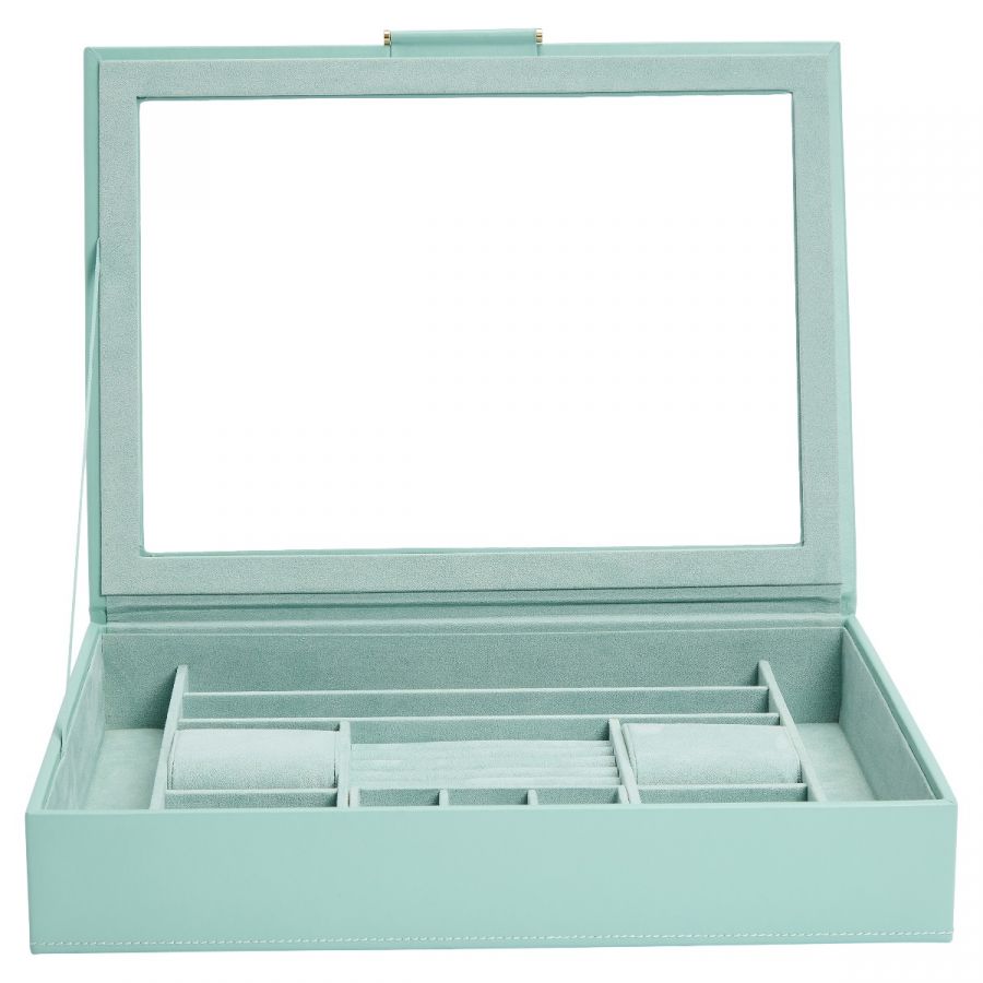 WOLF Sophia Jewellery Box Jade