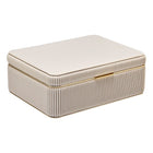 WOLF Bella Large Jewellery Box Bone