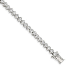 Sterling Silver CZ Tennis Bracelet