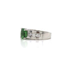 2.56 Vivid Tsavorite Custom Ring