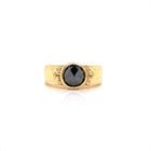 1.97 Hammered Rose Custom Ring