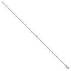 Sterling Silver Beaded Anklet