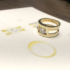 1.22 Purely Golden Custom Ring