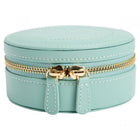 WOLF Sophia Jewellery Mini Round Zip Case Jade