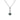 Mikimoto 18KW Black South Sea Pearl Necklace with Diamonds