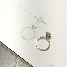 1.70 Oval Celebration Custom Ring