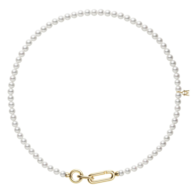 Mikimoto M Code Akoya Pearl Necklace