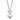 Sterling Silver Polished Heart Toggle Necklace