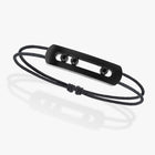 Messika Move Titanium Black Cord Bracelet