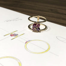 Floating Embrace Custom Ring