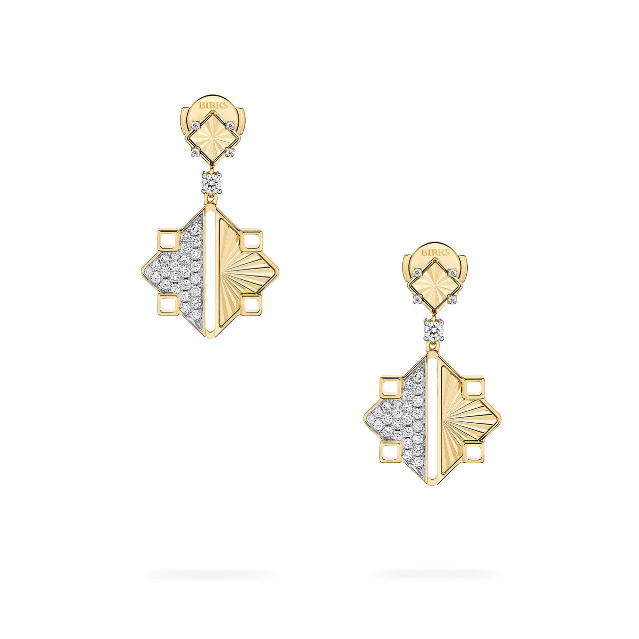 Birks Muse 18K Diamond Earrings