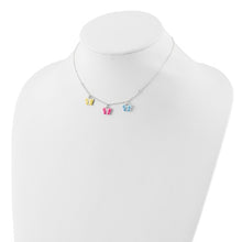 Sterling Silver Butterfly Children's Necklace