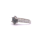 1.49 Salt & Pepper Custom Ring