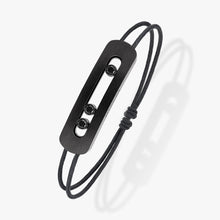 Messika Move Titanium Black Cord Bracelet