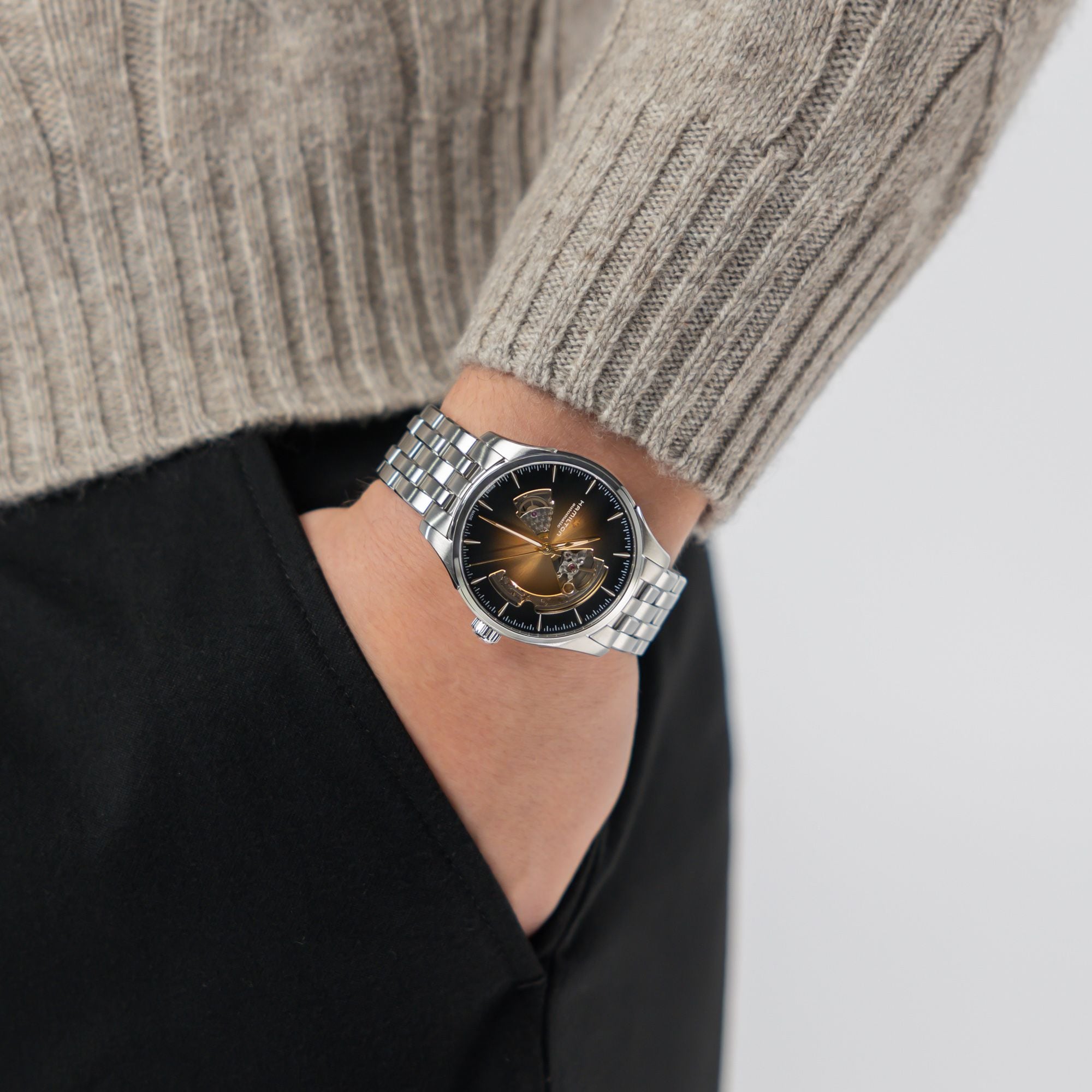 Hamilton Jazzmaster Open Heart 40mm