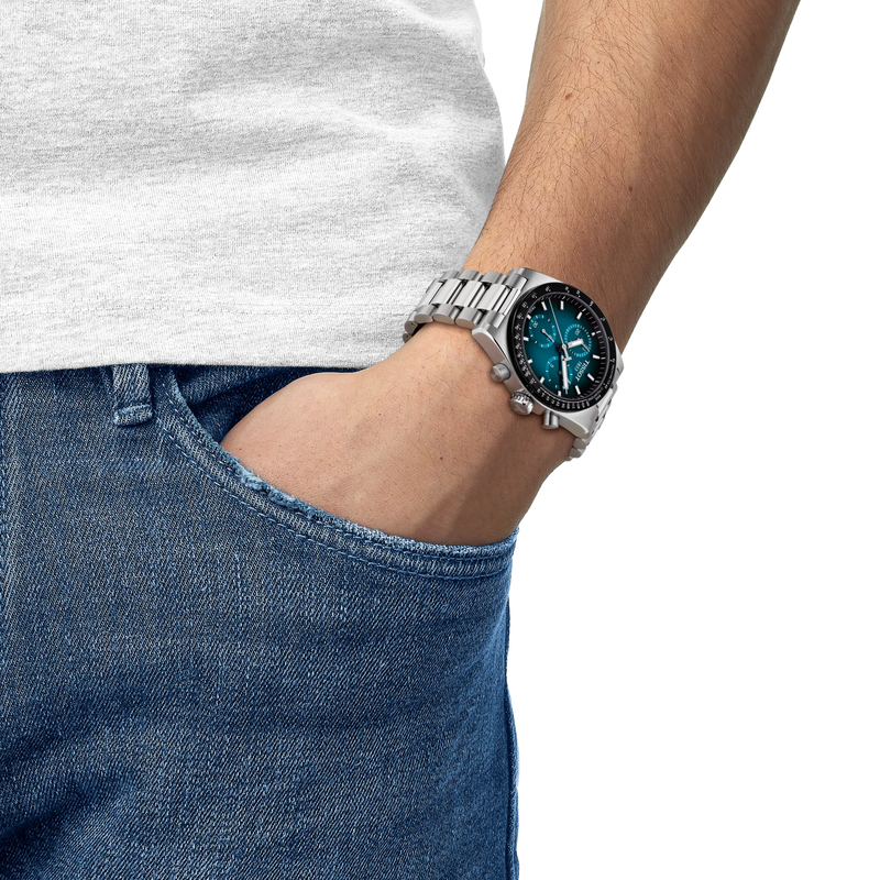 Tissot PR516 Chrono Quartz 40mm T1494171104101 | IJL Since 1937