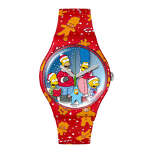 Swatch Watch Simpson's Wondrous Winter Wonderland 41mm