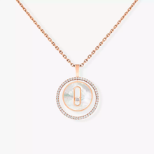 Messika White Mother-of-Pearl Lucky Move SM Necklace