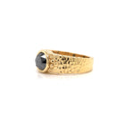 1.97 Hammered Rose Custom Ring