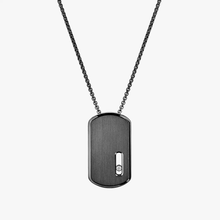 Messika Move Titanium Graphite LM Pendant Necklace