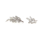 1.36 Sculpted Asymmetry Custom Ear Climbers