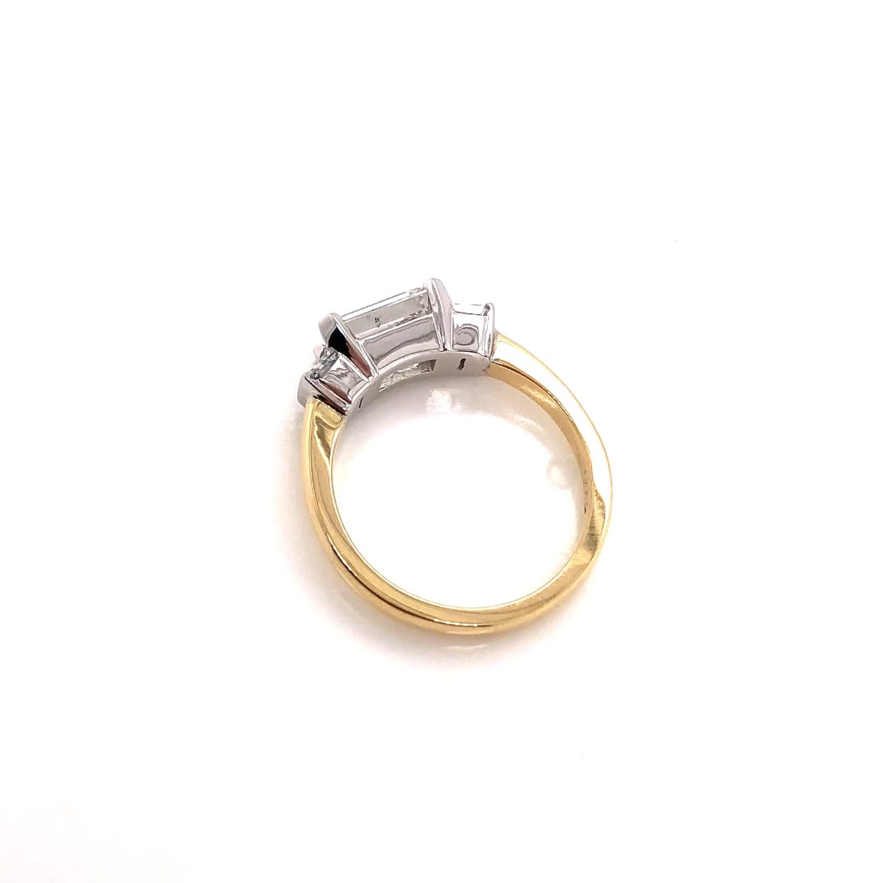 1.54 Emerald Shimmer Custom Ring