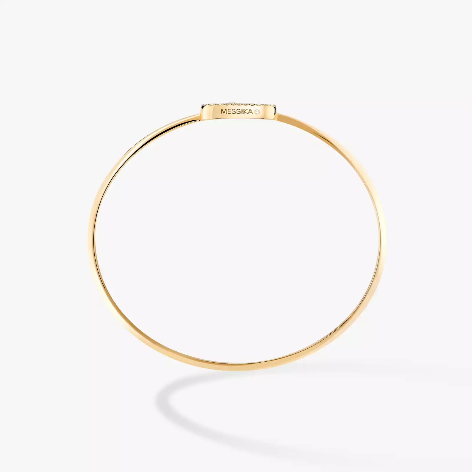 Messika Move Uno Pavé Flex Bangle Bracelet