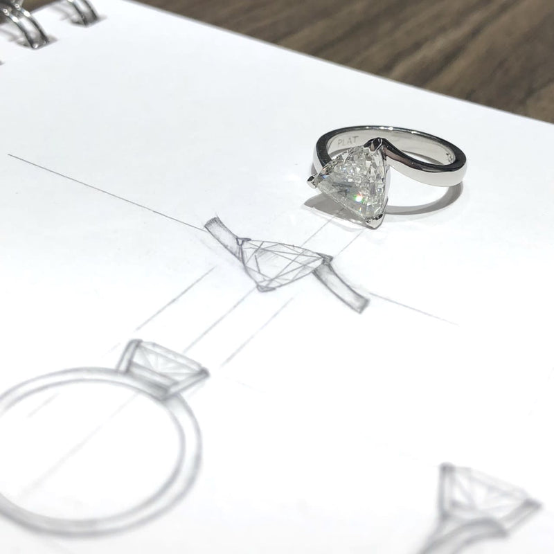 2.50 Pure Trilliance Custom Ring