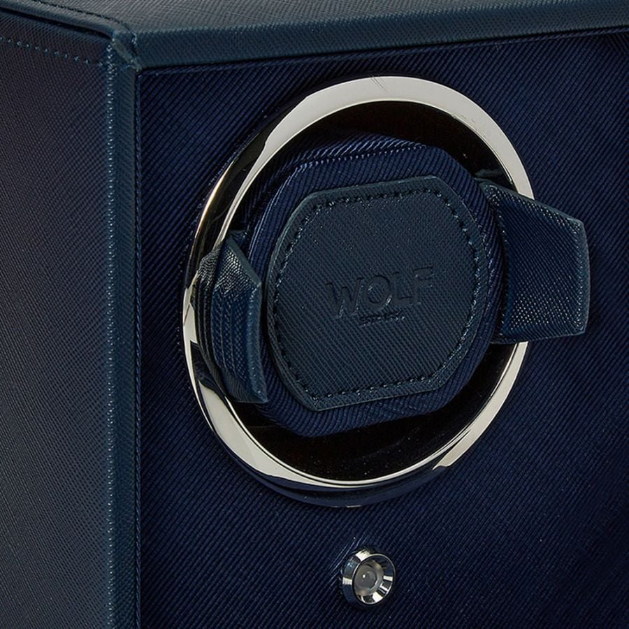 WOLF Double Cub Winder with Cover Navy