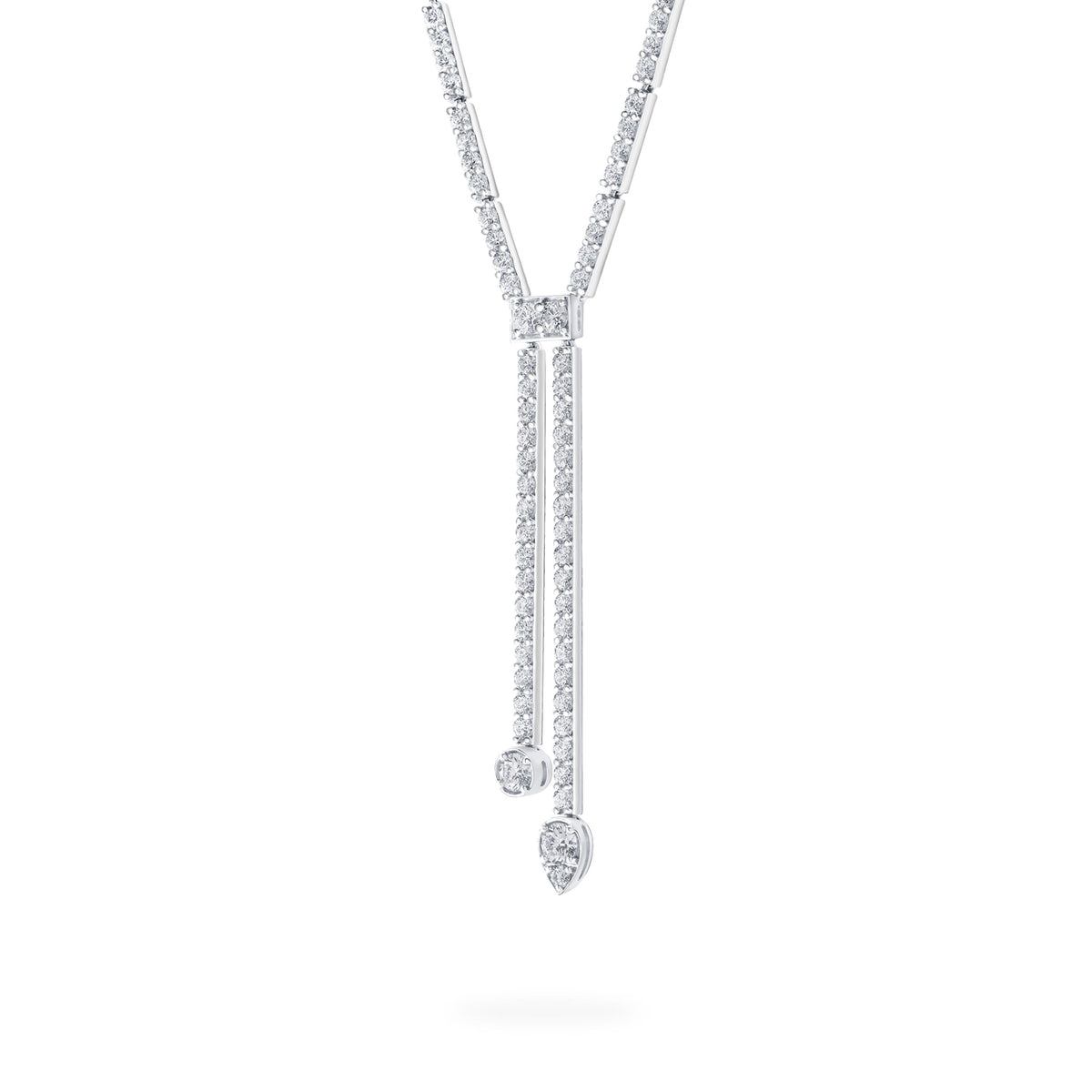 Birks Splash Diamond Lariat Necklace