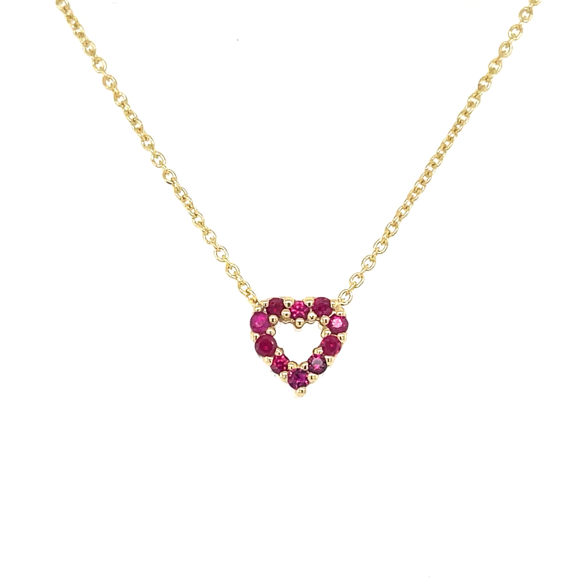 Roberto Coin Reversible Heart Necklace