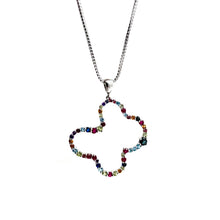 Custom Design Rainbow Pendant & Chain