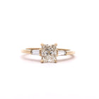 1.01 Yellow Radiance Custom Ring