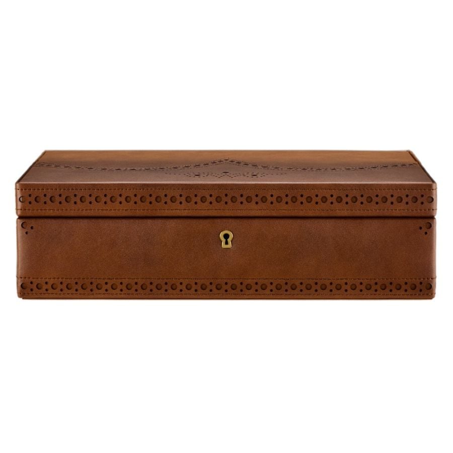 WOLF Brogue 10pc Watch Box