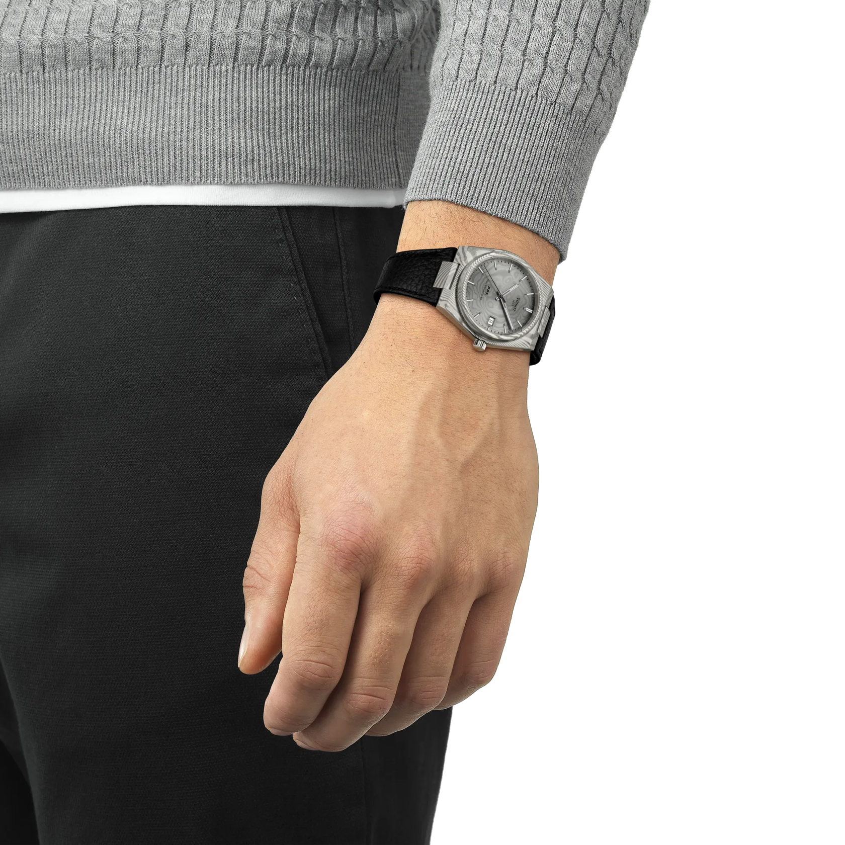 Tissot PRX Damascus Steel Powermatic 80 38mm