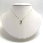 1.00ct Lab Grown Diamond Solitaire Necklace in 10K Yellow Gold