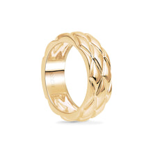 Birks 18KY 7mm Serpent Ring