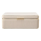 WOLF Bella Large Jewellery Box Bone